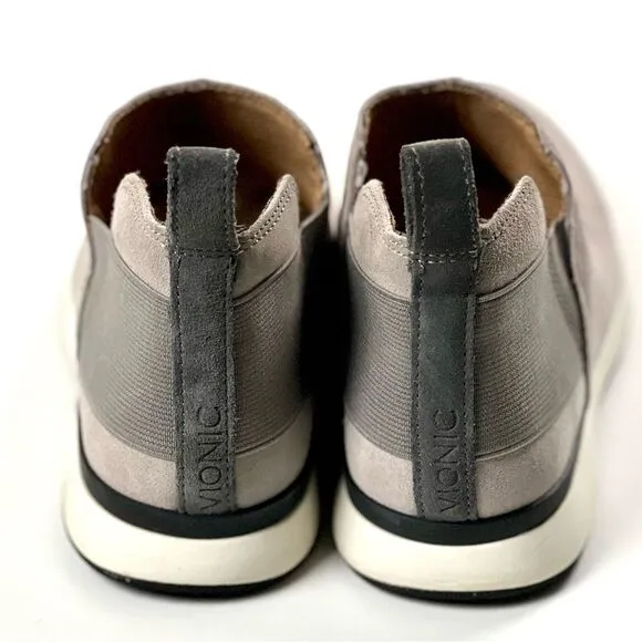 Vionic Cece Grey Suede Sneakers