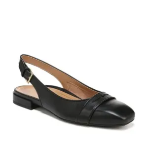 Vionic Lynda Leather Slingback Flat Shoes
