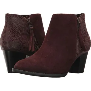 Vionic Women's Anne Java Ankle Boots Suede Leather Snake Print Women’s Size 5
