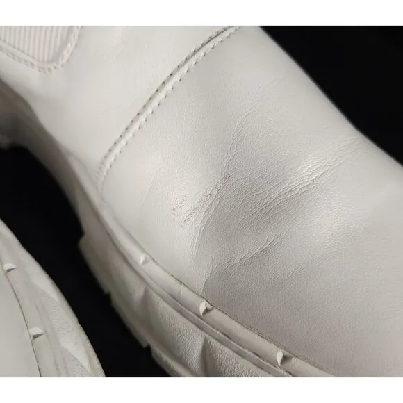 Viron 1997 Chelsea Boots Size L43 9 R42 8 Mismatched Mens White $310