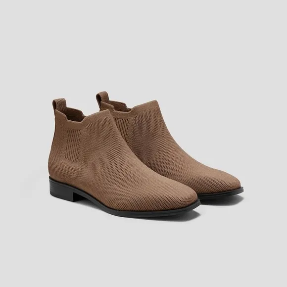 VIVAIA Square-Toe Water-Repellent Ankle Boots Ryan Pro EU/39W US/8W