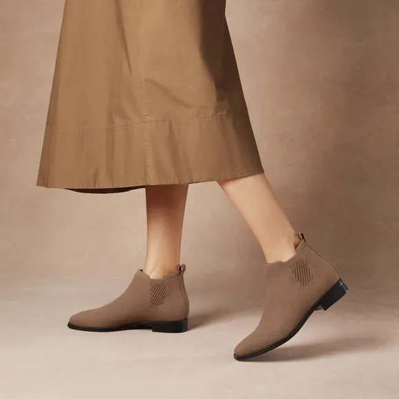 VIVAIA Square-Toe Water-Repellent Ankle Boots Ryan Pro EU/39W US/8W