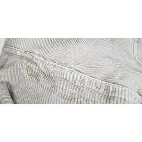 Vtg 80s Banana Republic Beige/Gray Denim Jeans Size 32X32