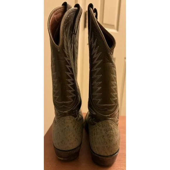 Vtg Nocona Cowboy Boots Women's Texas Rockabilly Rodeo Western Boots Size 6B‎