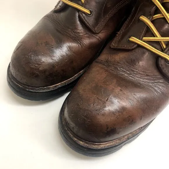 VTG Red Wing Men's 4420 Loggermax 9&quot; Waterproof Safety Toe Leather Boots 11.5