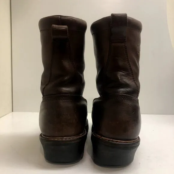 VTG Red Wing Men's 4420 Loggermax 9&quot; Waterproof Safety Toe Leather Boots 11.5