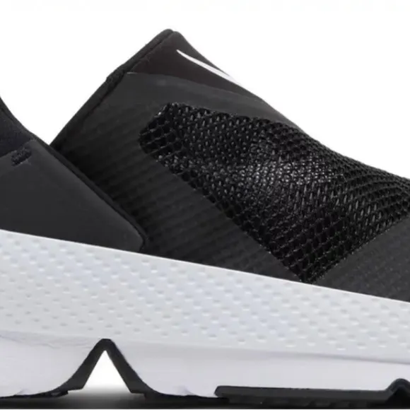 W Nike Go Flyease Black White Sneakers Slip-on Shoes DR5540-002 Women's no box