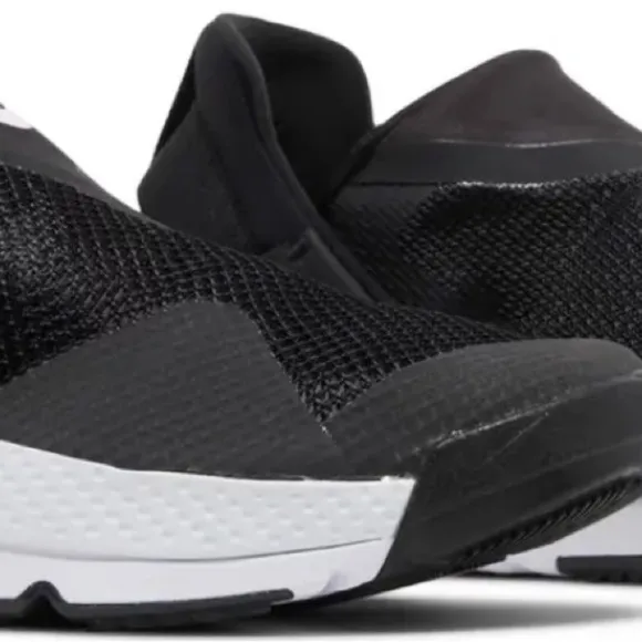 W Nike Go Flyease Black White Sneakers Slip-on Shoes DR5540-002 Women's no box