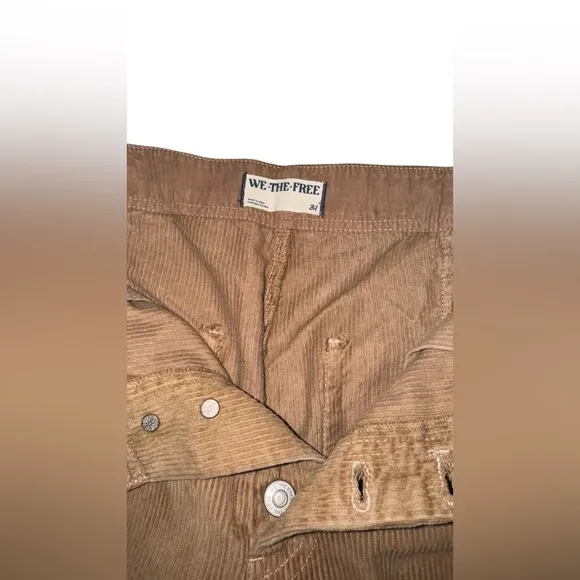 We The Free Osaka Corded Jeans – NWT – High Rise Wide Leg