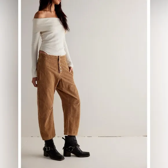 We The Free Osaka Corded Jeans – NWT – High Rise Wide Leg