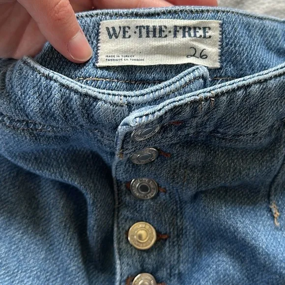 We The Free Osaka Mid Rise Barrel Jean