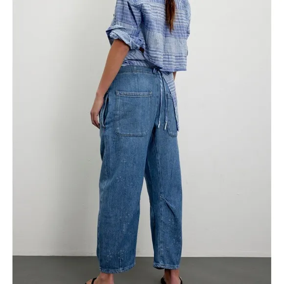 We The Free Osaka Mid Rise Barrel Jean