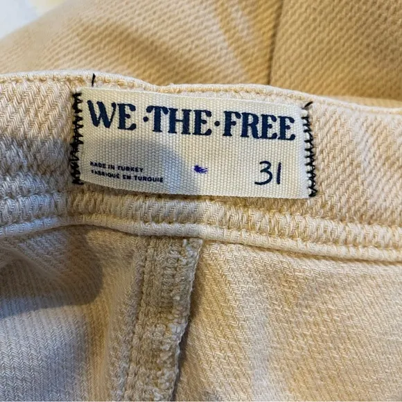We The Free x Free People Osaka Barrel Horseshoe Harem Pants Jeans | Size 31