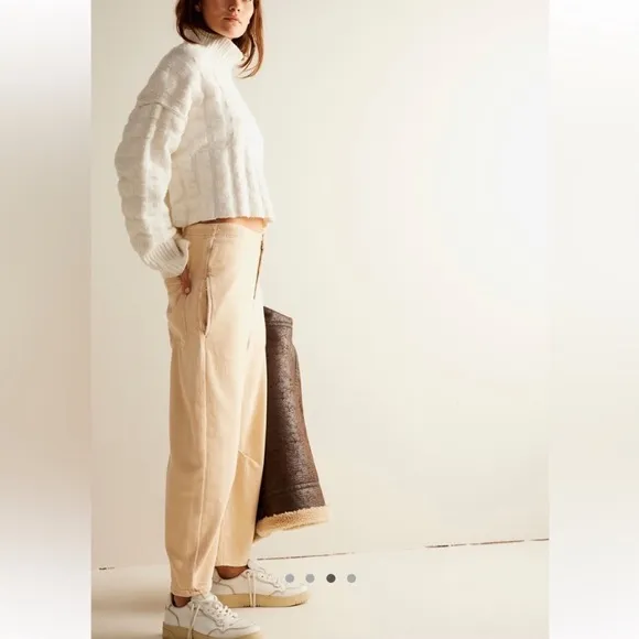We The Free x Free People Osaka Barrel Horseshoe Harem Pants Jeans | Size 31