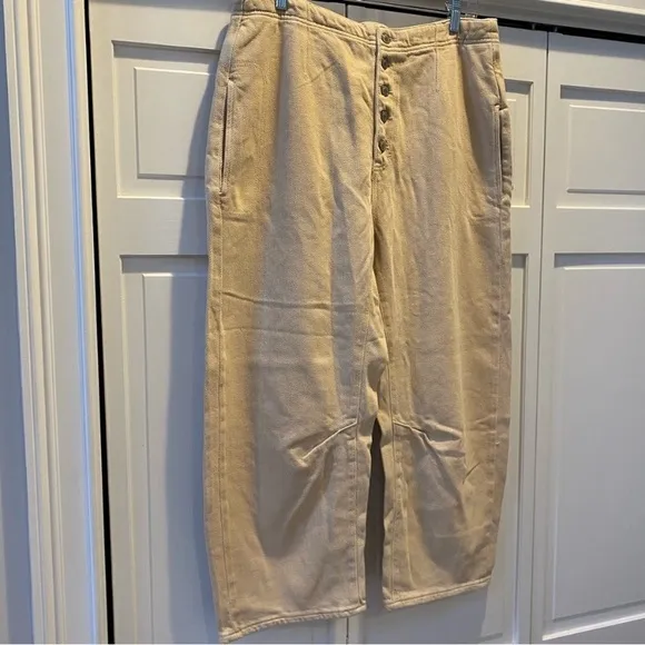 We The Free x Free People Osaka Barrel Horseshoe Harem Pants Jeans | Size 32
