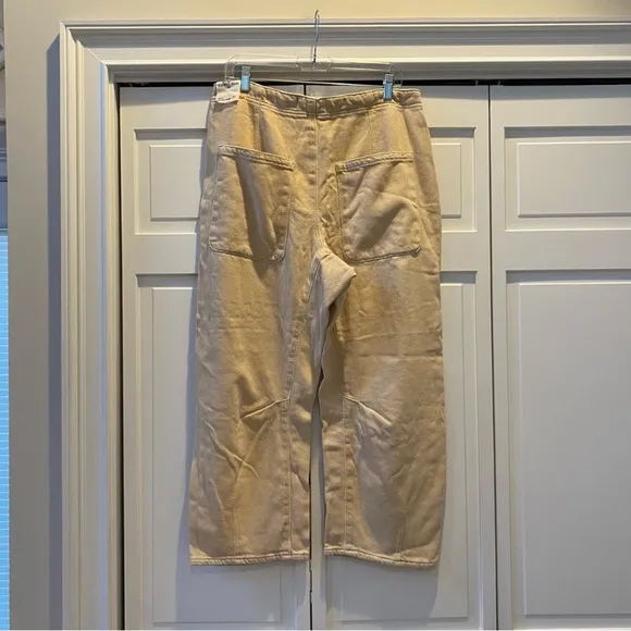 We The Free x Free People Osaka Barrel Horseshoe Harem Pants Jeans | Size 32