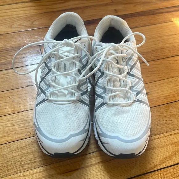 White and Gray Athletic Sneakers MBT women’s Simba ATR