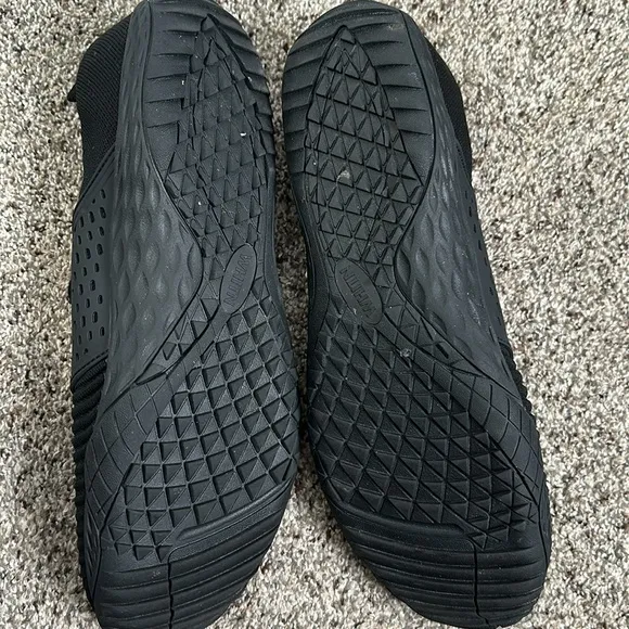 WHITE IN  black runner sneakers size 48 running workout