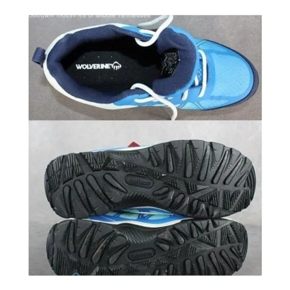 Wolverine Amherst Il CarbonMax Tranquil Blue Composite Toe Work Sneakers - 9.5M‍