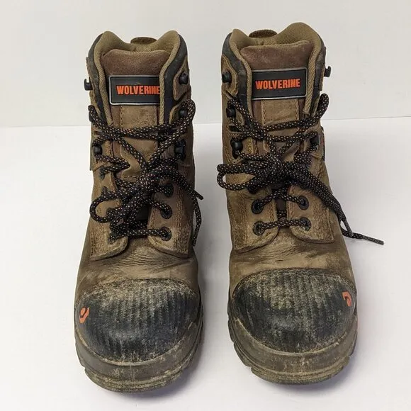 Wolverine Blade LX Composite Toe Work Boots, Brown, Men's 8 M
