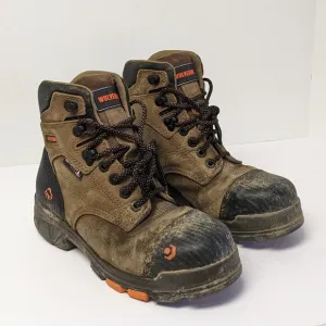 Wolverine Blade LX Composite Toe Work Boots, Brown, Men's 8 M