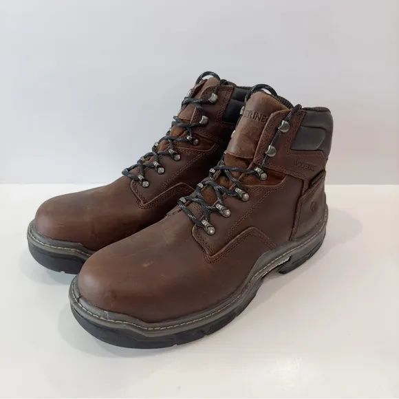 Wolverine Men's Raider DuraShocks Waterproof 6&quot; Met-Guard Work Boots