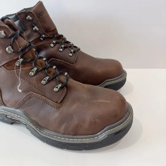 Wolverine Men's Raider DuraShocks Waterproof 6&quot; Met-Guard Work Boots