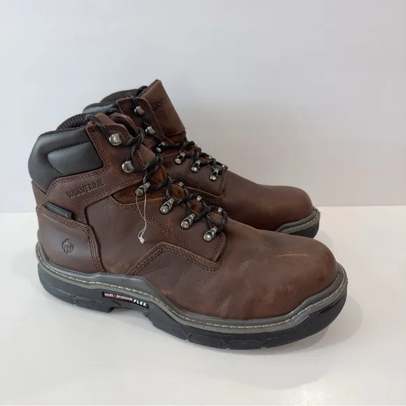 Wolverine Men's Raider DuraShocks Waterproof 6&quot; Met-Guard Work Boots