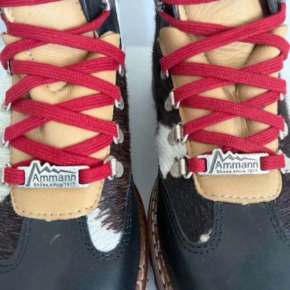 Women's Ammann Valbella Cowhide Boots Size EU40/US‎ 8.5-9
