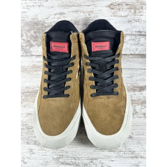 Women's BrandBlack Capri Luxe Brown Leo Sneakers Sz 7.5