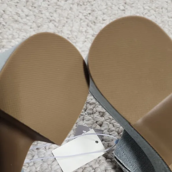 Women's Denim Platform Mules