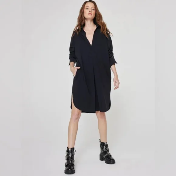 Women's ONA SAG HARBOR DRESS IN BLACK | Medium / Large NEW!!