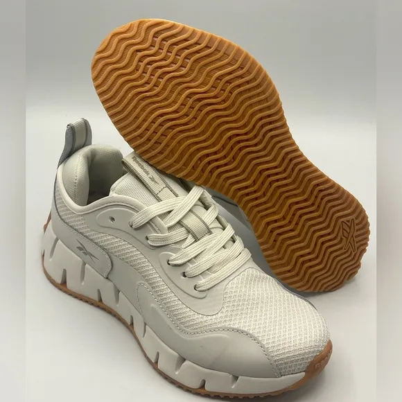 Womens Reebok Zig Dynamica Running Shoe Sneakers White