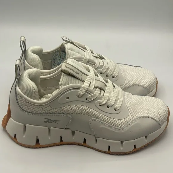 Womens Reebok Zig Dynamica Running Shoe Sneakers White