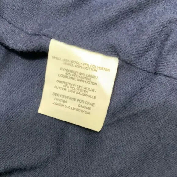Women’s J. Crew wool blend jacket