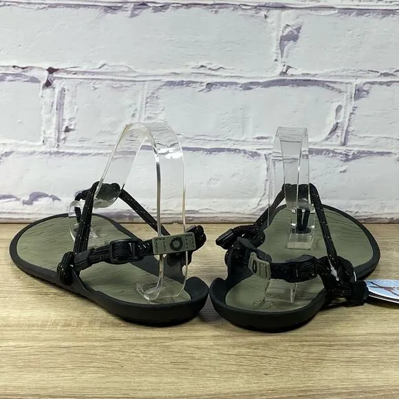 Xero Aqua Cloud Barefoot Sandals Men's Size 10 Vetiver Green Black Trail Hiking