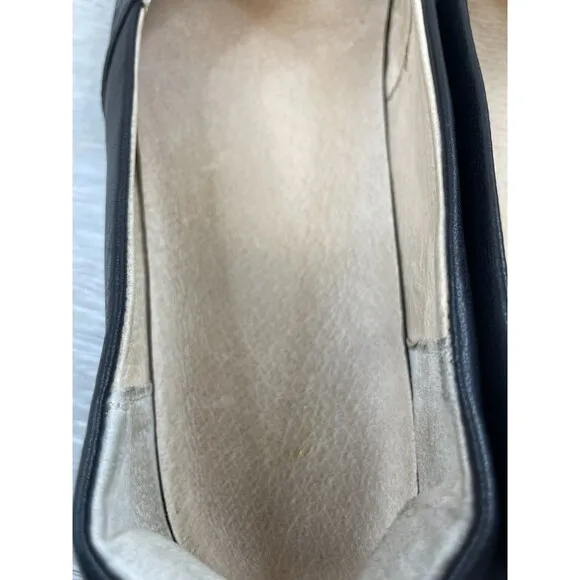 Xero Shoes Phoenix Women's US 7.5 Black Leather Slip-On Round Toe Ballet Flat