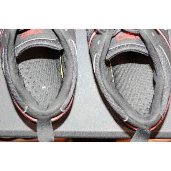 Xero Shoes Prio Men's Sneakers Sz 7.5 Black Red Athletic Running Shoes F220615W