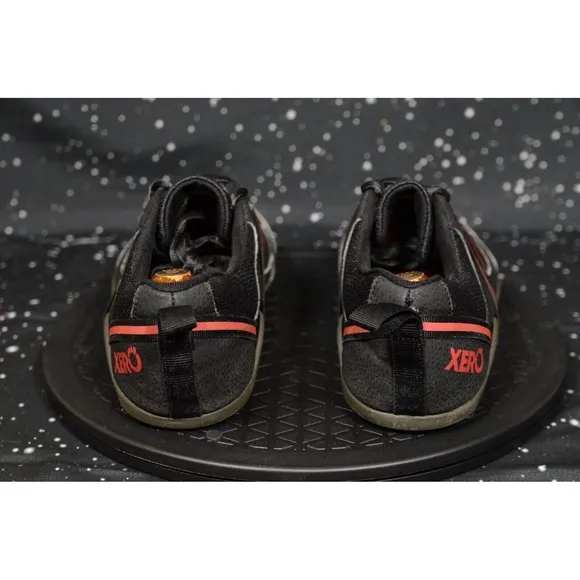 Xero Shoes Prio Men's Sneakers Sz 7.5 Black Red Athletic Running Shoes F220615W