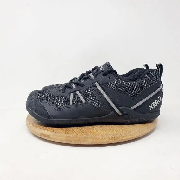 Xero Shoes Women 6 Terraflex II Black Barefoot Minimalist Running Walking Hiking