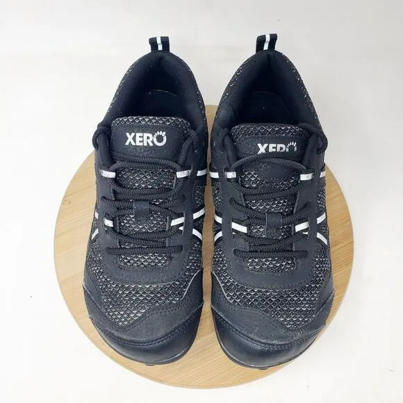 Xero Shoes Women 6 Terraflex II Black Barefoot Minimalist Running Walking Hiking