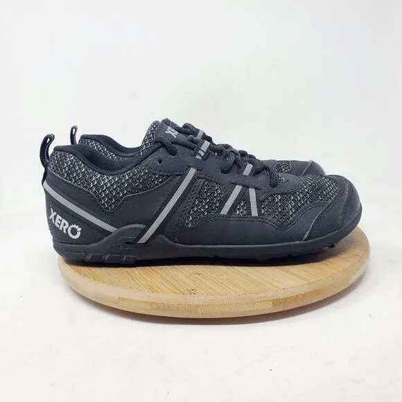 Xero Shoes Women 6 Terraflex II Black Barefoot Minimalist Running Walking Hiking