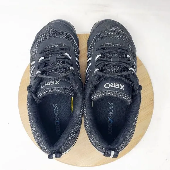 Xero Shoes Women 6 Terraflex II Black Barefoot Minimalist Running Walking Hiking