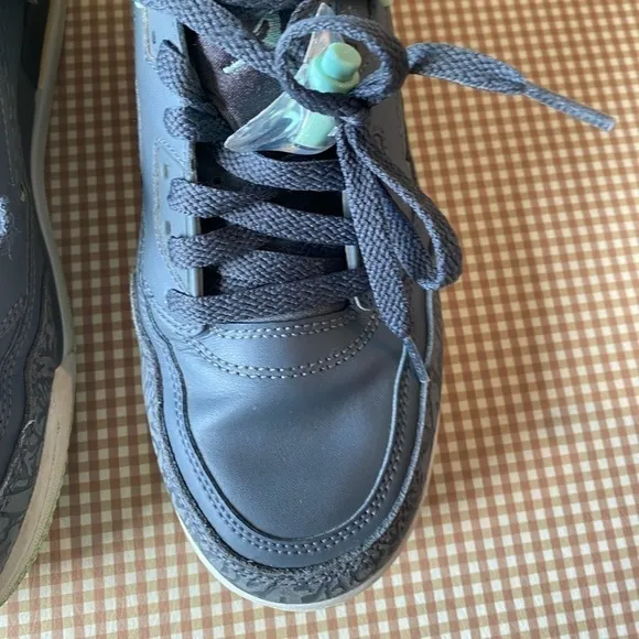 YOUTH Nike Air Jordan Spizike GS Black Mint Foam Dark Grey White shoes.Size 9.5