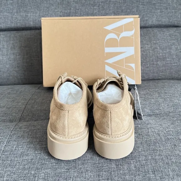 Zara Flat Suede Shoes