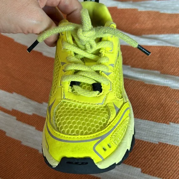 Zara neon yellow sneakers