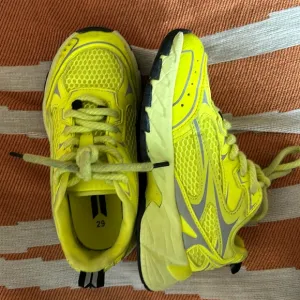 Zara neon yellow sneakers