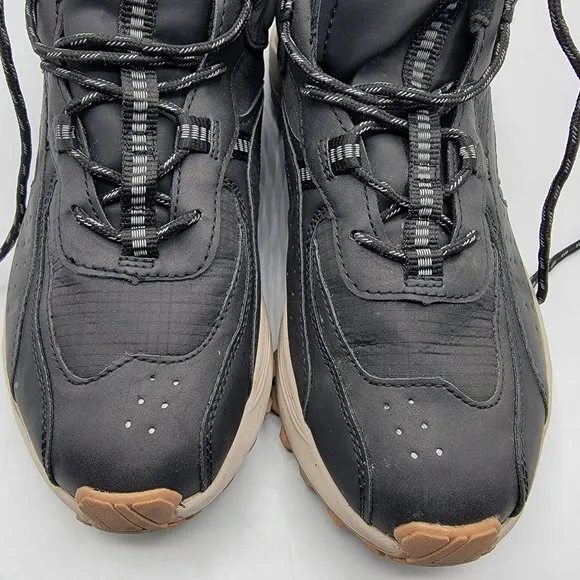 Zara Trek Womens EU 42 Outdoor Hiking Sneakers Black Ortholite Insoles