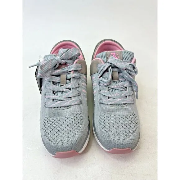 ZEBA Women's Hands Free Slip-On Walking Shoes ZB1905A Rose Gray‎ US 8